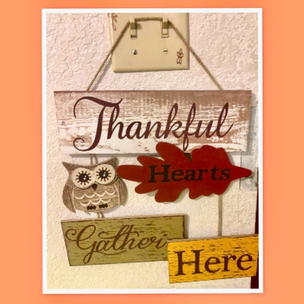 Fall Wooden Home Decorations